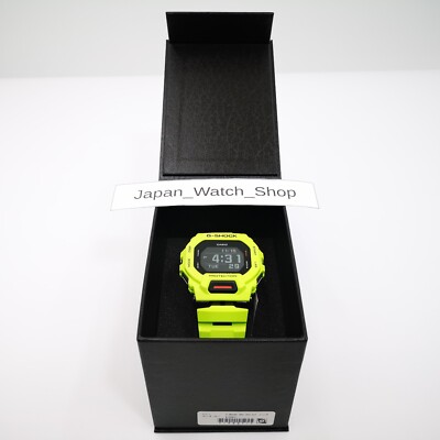 CASIO G-SHOCK G-SQUAD GBD-200-9JF Yellow Bluetooth Men's CASIO G-SHOCK G-SQUAD GBD-200-9JF Yellow Bluetooth Men's
