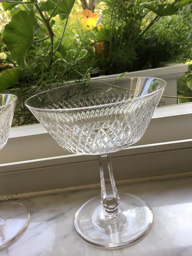 Schönes FINE ARTS Royal Diamond Kristall Stielzeug Champagner Coupé - 6 verfügbar - Bild 5 von 10