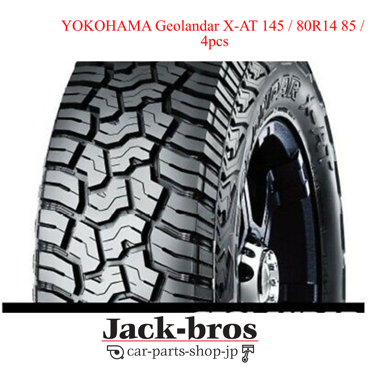 YOKOHAMA Geolandar X-AT 145 / 80R14 85 / 83Q 4pcs | eBay