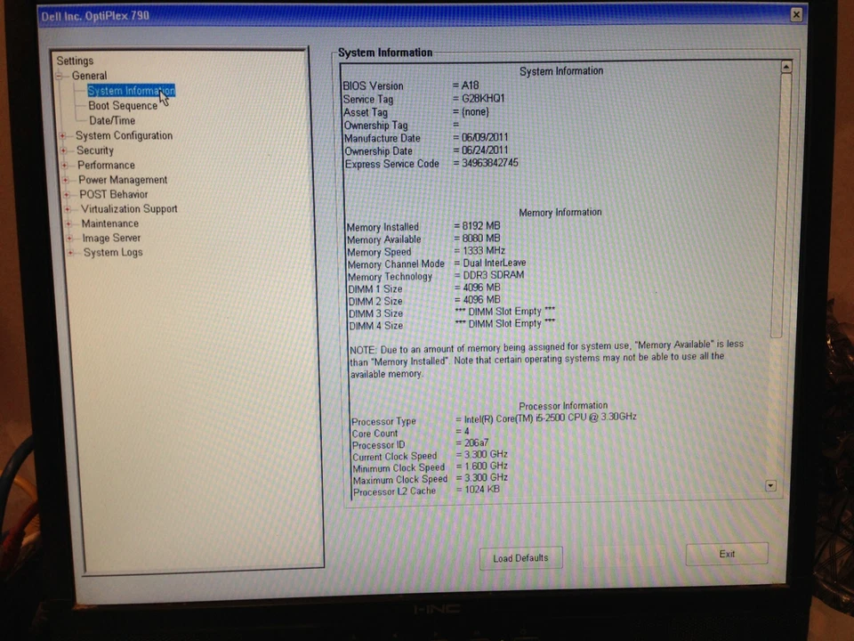 Fast Dell Optiplex 790 Computer Tower i5 / Windows 7 32 bit / Internet / Serial - Image 2 of 4