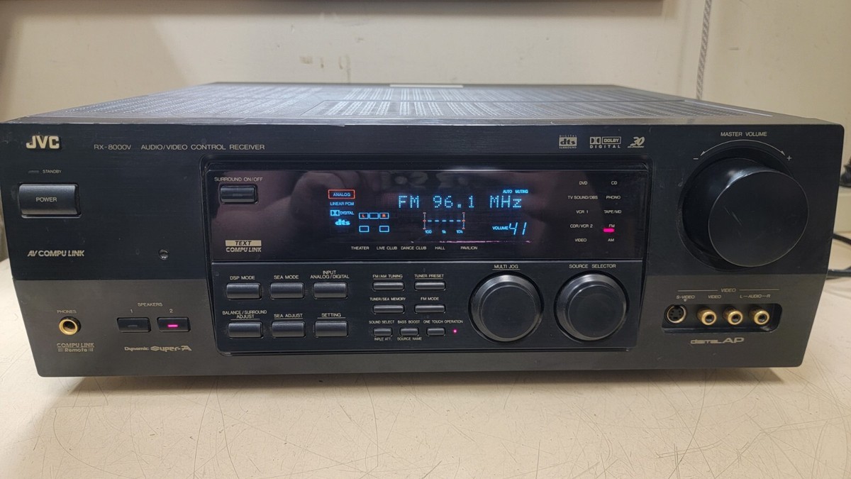 JVC Audio/Video Control Receiver RX-8000V | eBay JVC Audio/Video Control Receiver RX-8000V | eBay