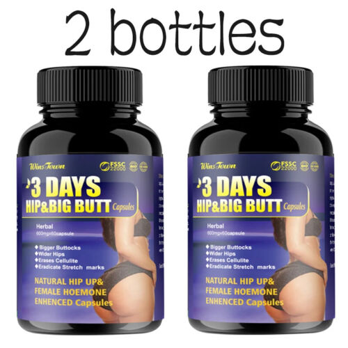 HIP & BIG BUTT capsules for wider buttocks, remove stretch marks, healthy foods - Picture 1 of 7