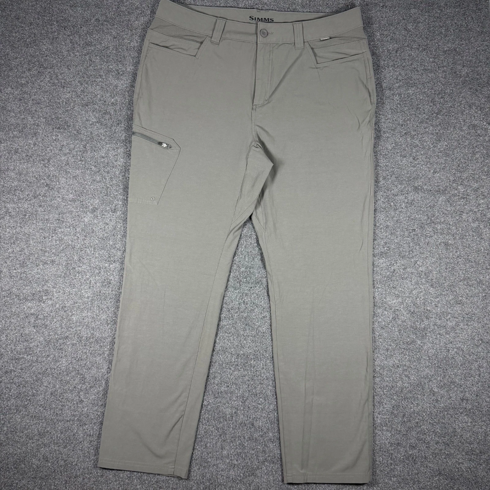 Simms ( Grey ) Superlight Fishing Pants Vented Mens 38