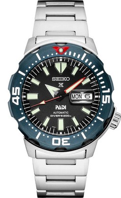 Seiko SRPE27 Prospex PADI Special Edition Men's Diver's Watch New In Box