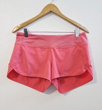 Lululemon Speed Up Mid Rise Shorts Women's Size 6 Pink 3" Inseam