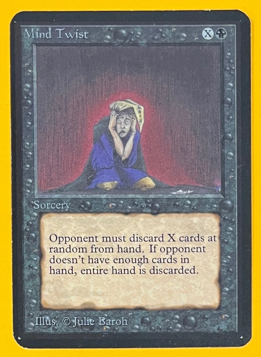 Magic: The Gathering Black Rare Limited Edition-Alpha Individual