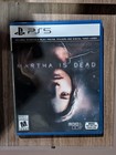 Martha is Dead (Sony PlayStation 5 PS5, 2022) Game Case Insert Poster & Stickers