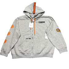 WEAR by Erin Andrews Clemson Tigers Womens XXL Full Zip Hoodie Gray Size 2XL NWT