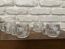 Lot of 4 Vintage Nestle Nescafe World Mugs Cups The Nestle Co. Inc.