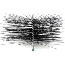 Wire Chimney Cleaning Brush (12-Inch Square), Made in USA