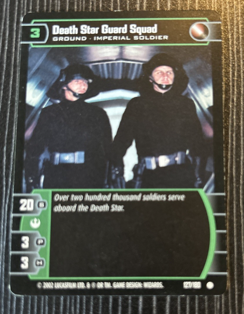 Star Wars WOTC TCG A New Hope Common 127/180 Death Star Guard