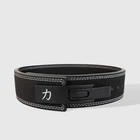 Strength Shop 10mm Lever Belt - 3" Wide - Black - IPF Approved (Powerlifting)