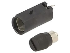 502840 Female Cylindrical Fuses THT 5x20mm 6.3A Black IP40 ESKA