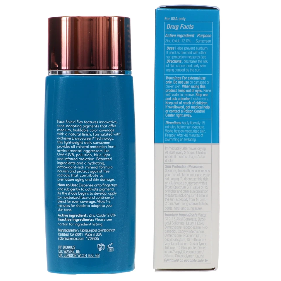 Colorescience Sunforgettable Total Protection Face Shield Flex SPF 50 Light 1.8 - Image 2 of 4