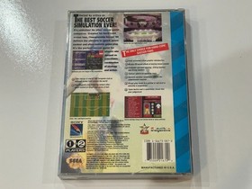 Championship Soccer '94 (Sega CD) CIB Complete w Manual + Reg + Foam LN MINT