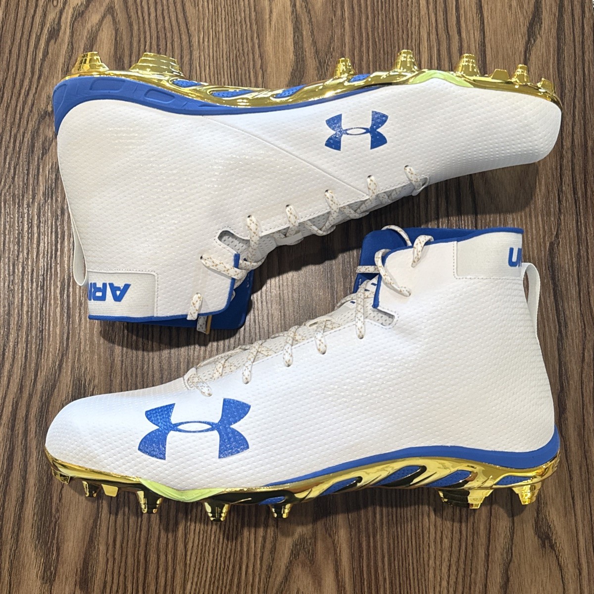under armour cleats size 15