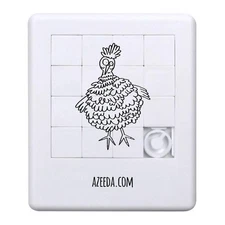 'Quirky Cartoon Chicken' Sliding Puzzle (PZ00027775)