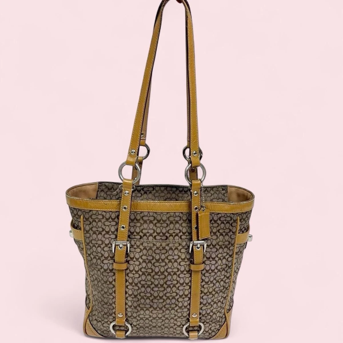Coach Turn Lock Tote Bags & Handbags for Women for sale | eBay