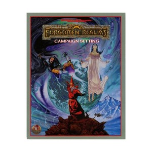 TSR Forgotten Realms Campaign Setting (2nd Edition, 2nd Printing) VG/EX