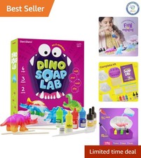 STEM Dinosaur Soap Making Kit - Creative DIY Science Fun for Kids
