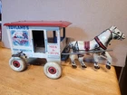 VERY NICE 1930's MARX  TIN LITHO WIND UP TOYLAND FARM PRODUCTS DAIRY WAGON