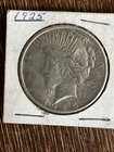 Sharp! 1925 Peace Dollar $1 Silver Coin UNC  998