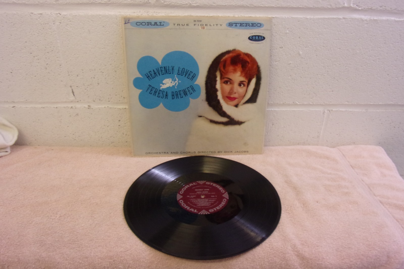 TERESA BREWER Heavenly Lover 1961 Vinyl LP Coral CRL 757297