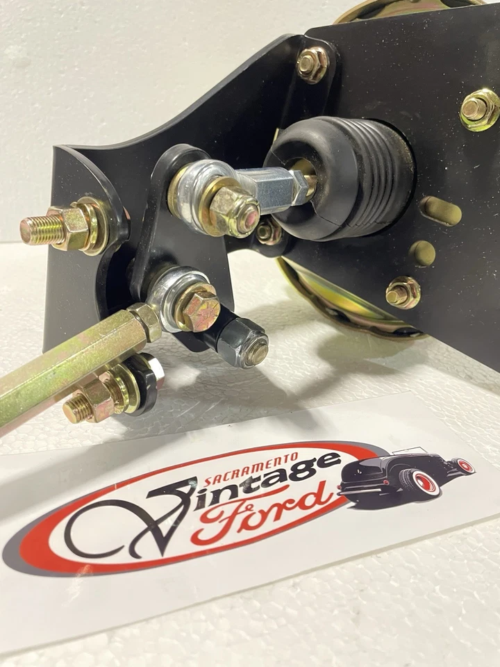 1948-1952 Ford F1 Pickup Truck Power Brake Master Cylinder Kit Frame Mount Foto 3 de 4