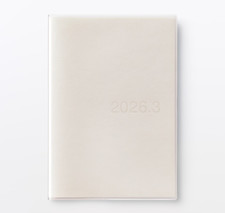 MUJI 2026 Vertical Weekly Planner Schedule March Start Monday Begin A5 White Jpn