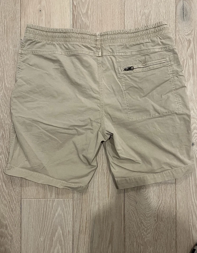 Pantalones Cortos Chinos American Eagle Para Hombre Grandes Caqui Tostados 8 Pulgadas Entrepierna Foto 2 de 3