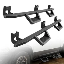 Fits 09-2018 Dodge Ram 1500 Crew Cab Running Board Drop Side Step Bars Nerf Bars