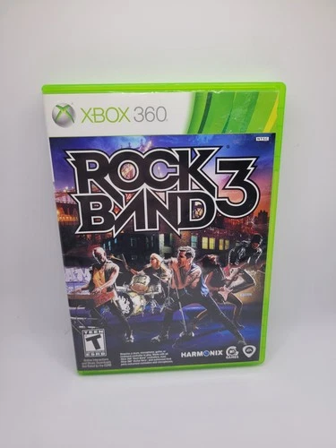 Rock Band 3 (Microsoft Xbox 360, 2010) No Manual - Tested - Fast Shipping!