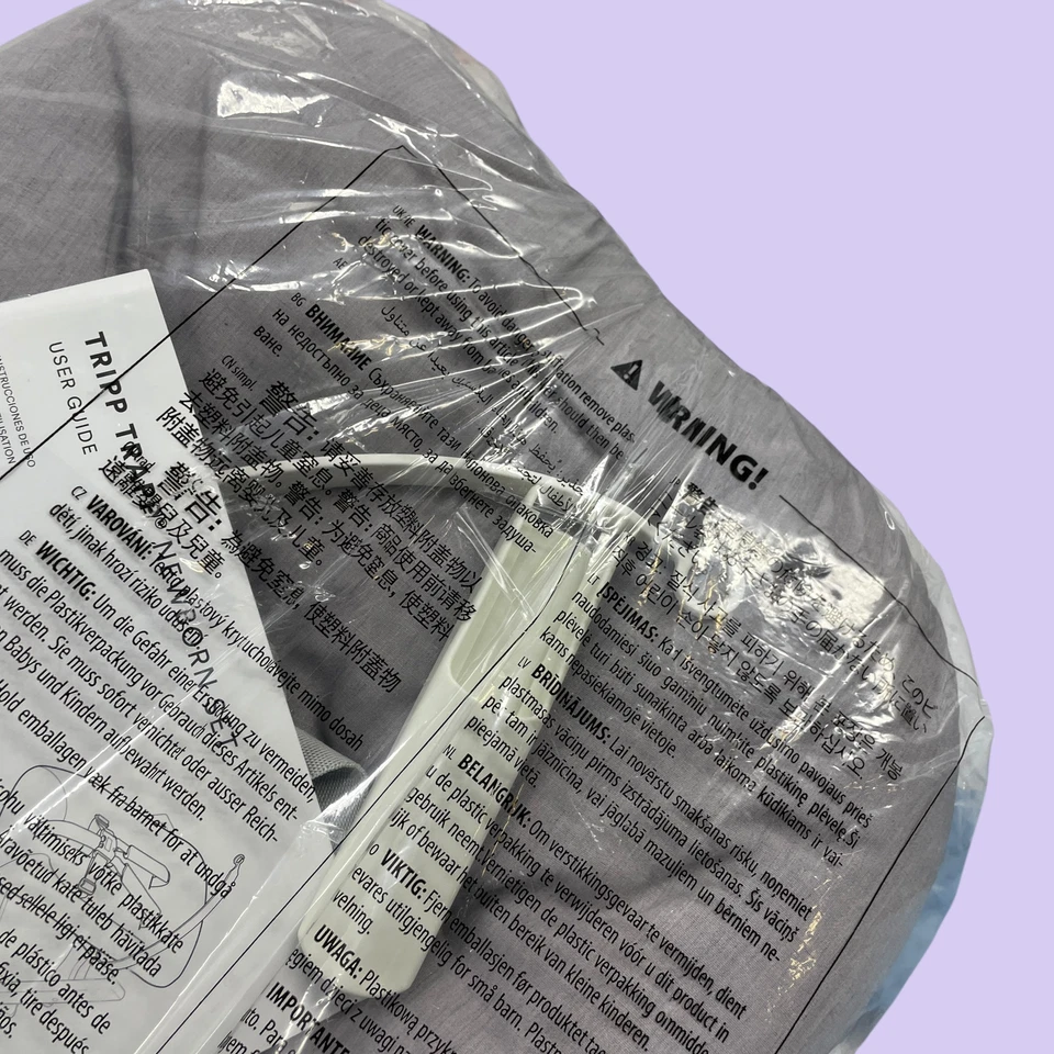 Stokke Tripp Trapp Juego Recién Nacido - Gris Hasta 20 libras Silla en Asiento Infantil #NO7728 Foto 4 de 4