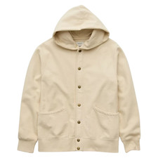AE Laidback Luxe Heavyweight Button-up Hoodie