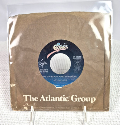 Culture Club Do You Really Want To Hurt Me / You Know I'm Not Crazy 45 RPM Epic