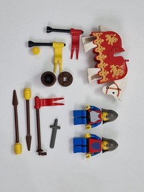 Lego Vintage Set Legoland Castle 6039 Twin Arm Launcher, with box n instructions