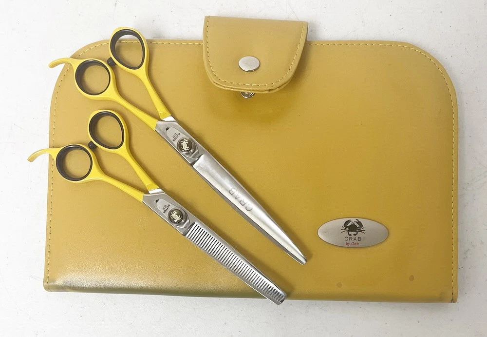 Lot of 2 GEIB Buttercut Pet Grooming Shears Pet Scissors w/ Case CR85 & CR46
Opens in a new window o