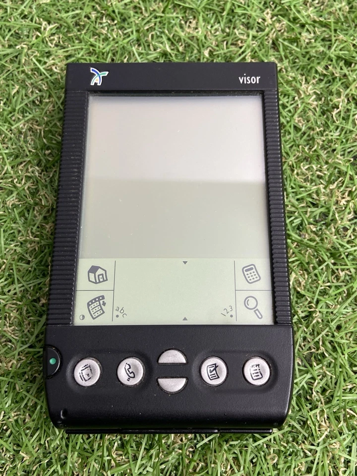 Handspring Visor Black Portable PDA Organizer Palm Pilot Complete (A123) - Image 2 of 4