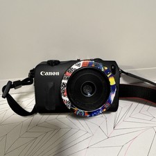 Canon EOS M Mirrorless Digital Camera Black Interchangeable Lens Viewfinder USB
