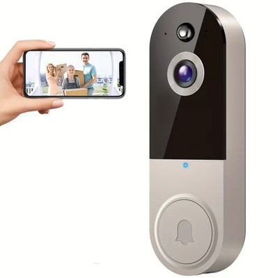1080P Video Doorbell Camera, Intelligent Body Detection, Cloud Storage, Two-Way