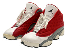 Jordan 13 Retro "Red Flint - Gym Red/Grey/White- 884129-600 - Size 6Y Pre-owned