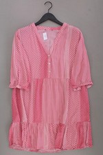 Peek & Cloppenburg Midikleid Classic Kleid für Damen Gr. 44, XL 3/4 Ärmel pink