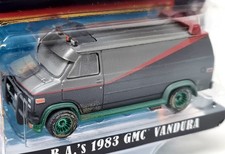Greenlight 1/64 GMC Vandura Van A-Team 1983 Dirty Chase Model Car