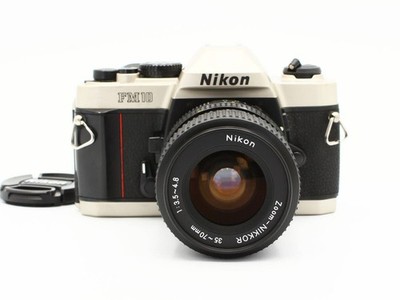 Fully Functional Excellent Condition Nikon FM10 35 70mm Lens Set Nikon Last Manu