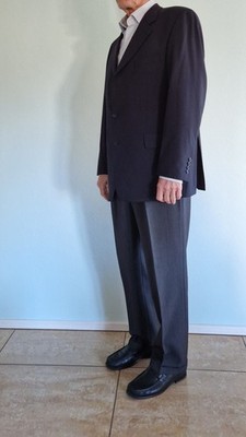 Herren Hosenanzug Gr.54. Sakko-Mario Barutti, schwarz. Hose - Mars Trauses, grau