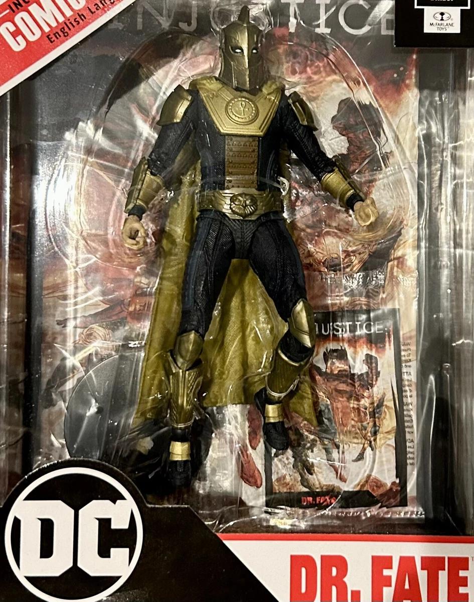 McFarlane DC Direct: (2022) DR. FATE 7 Figure w/Injustice 2 Comic