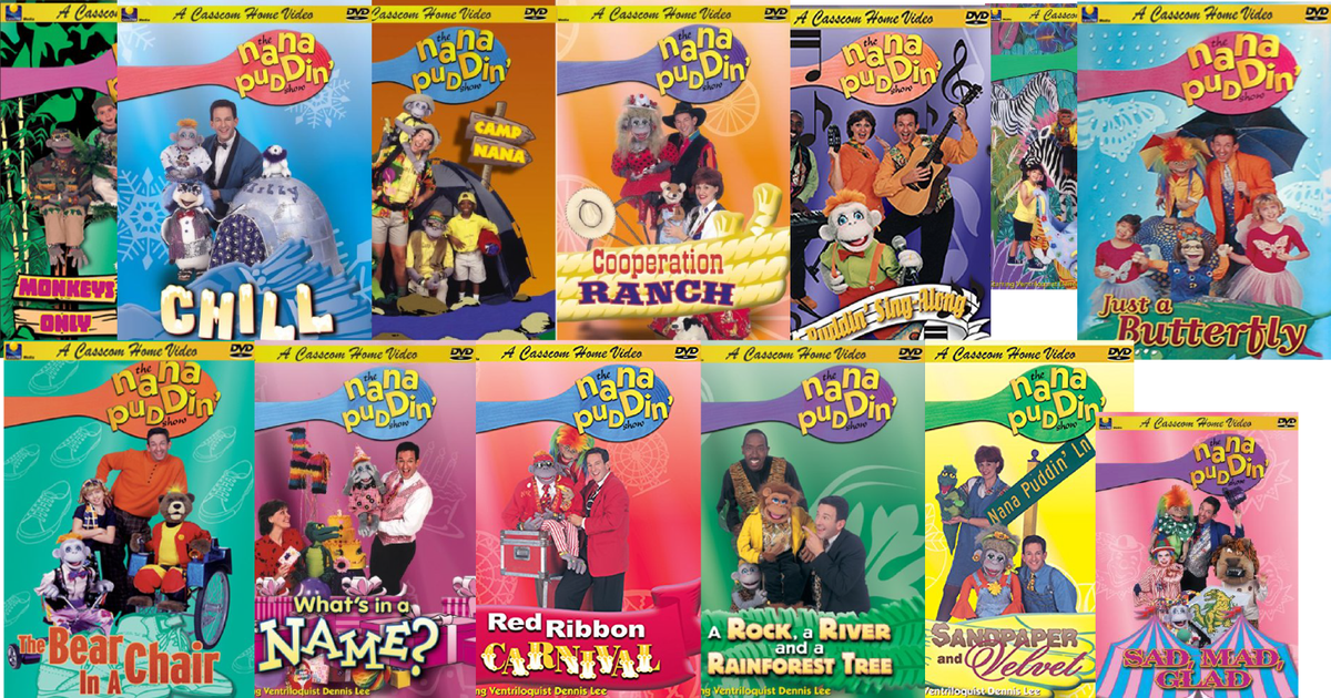 Nana Puddin DVD Collection (All 13 DVD's in one set) - Gift Set