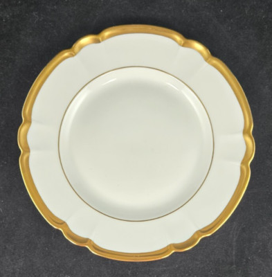 CHARLES FIELD HAVILAND ''COLETTE GOLD''  6-3/8'' BREAD PLATE(S) PRISTINE CONDITION