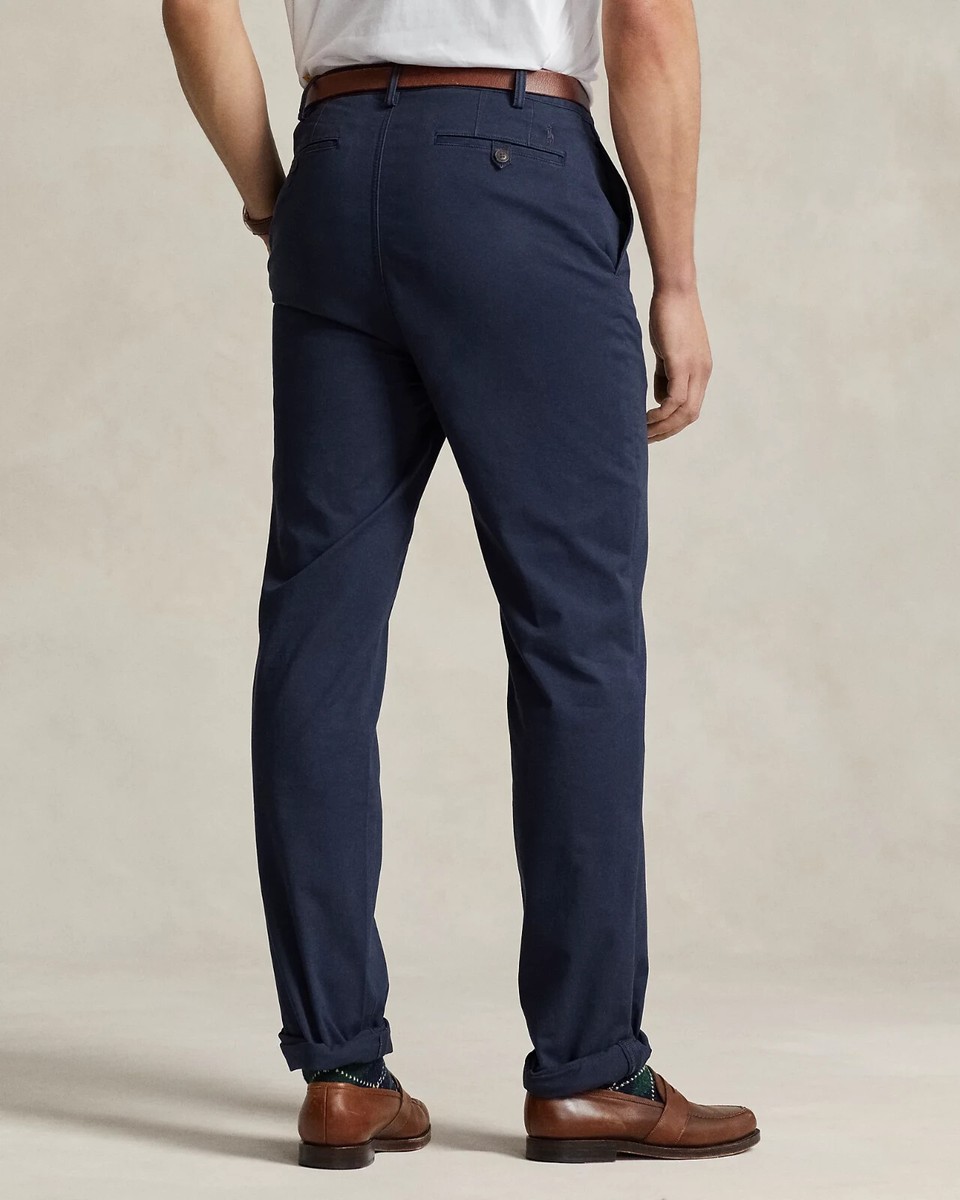 POLO RALPH LAUREN Stretch Classic Fit Chino Pant, Ink POLO RALPH LAUREN Stretch Classic Fit Chino Pant, Ink