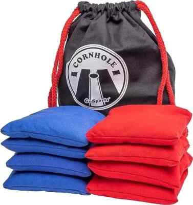 GoSports Official Regulation Cornhole Sitzsäcke Set (8 Allwettersäcke) - Ameri
